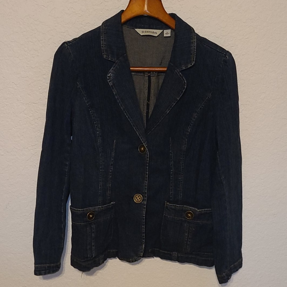 St. John's Bay Jean jacket size Medium